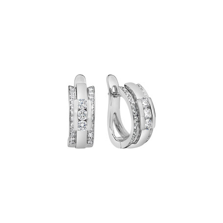 Náušnice s diamanty Amazing Mosaic