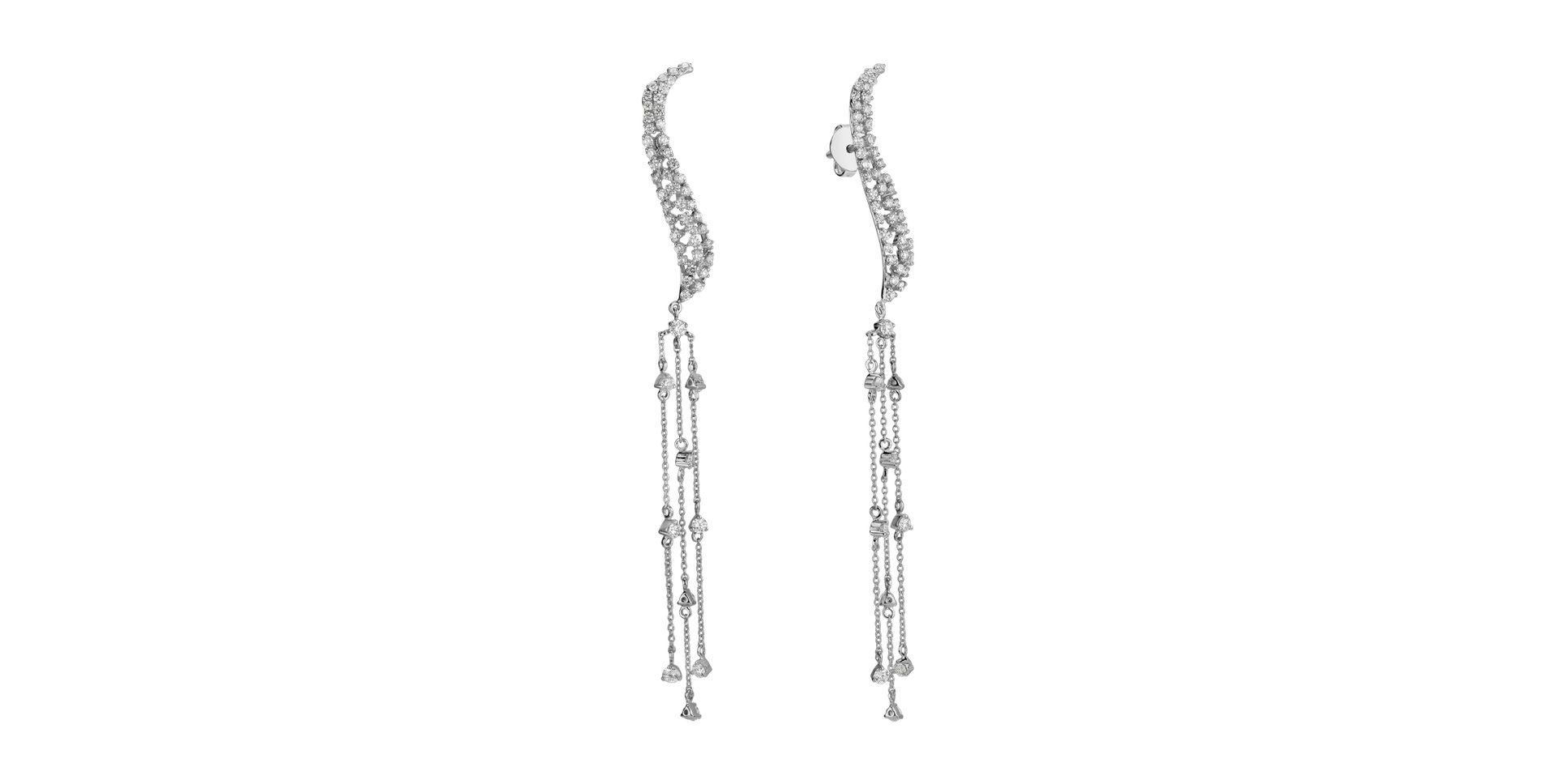 Náušnice s diamanty Obrien