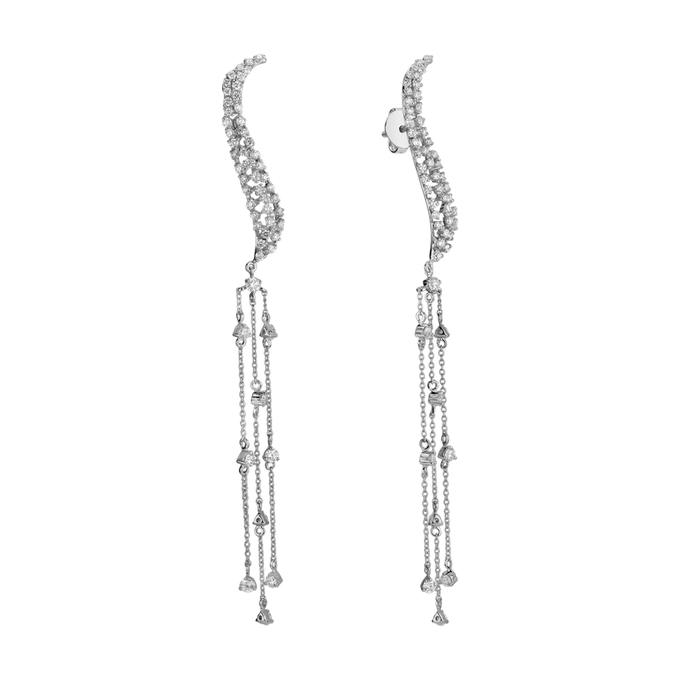 Náušnice s diamanty Obrien