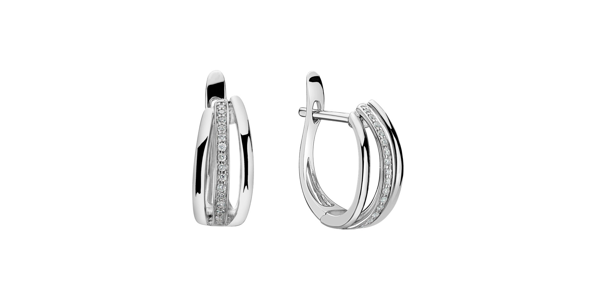 Náušnice s diamanty Vanessa