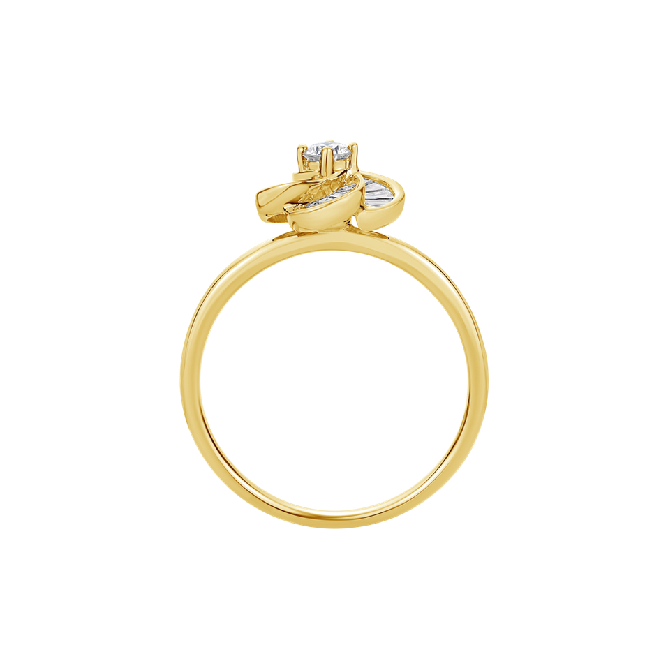 Prsten s diamanty Sparkling Blossom