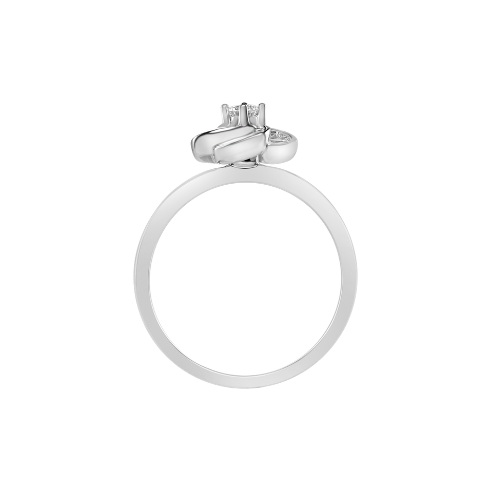 Prsten s diamanty Sparkling Blossom