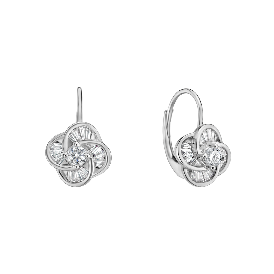 Náušnice s diamanty Samiya