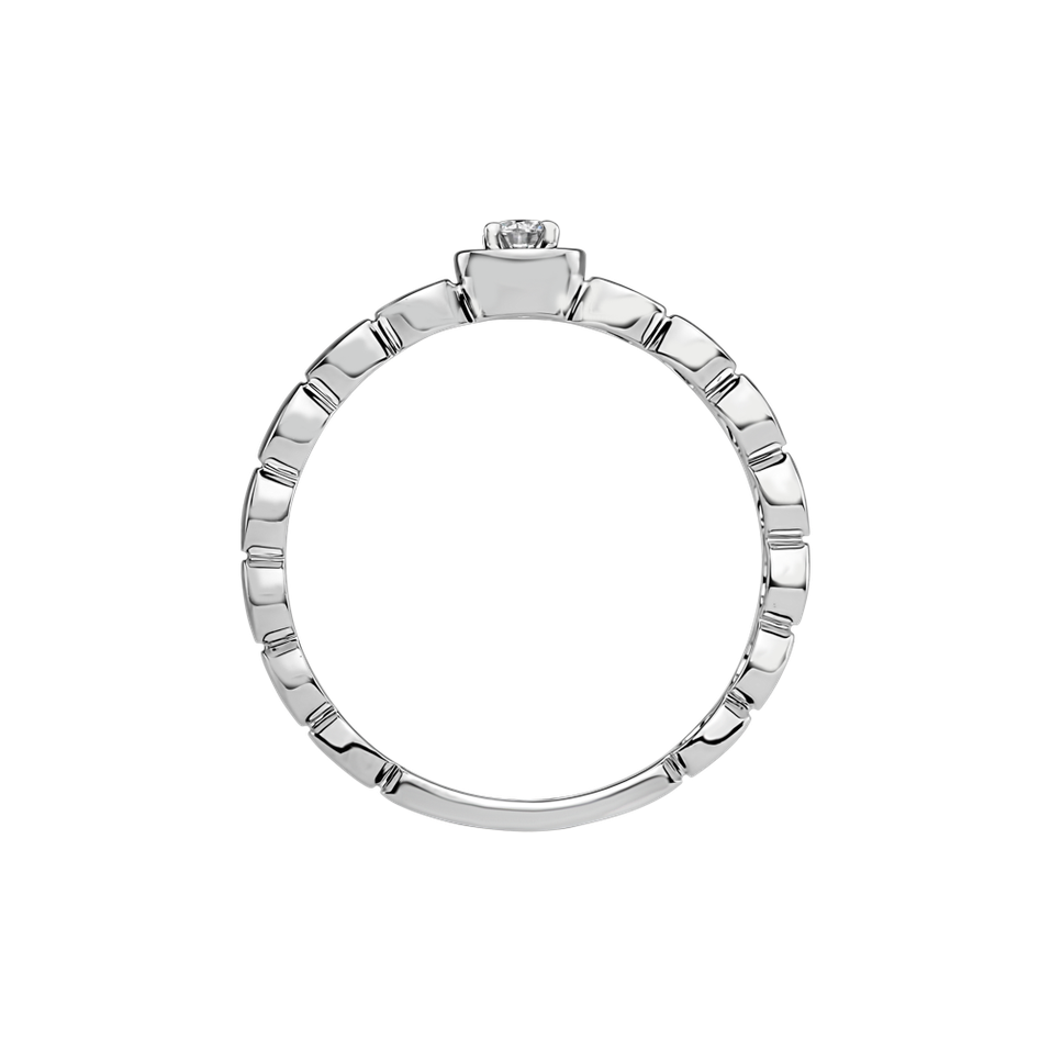 Prsten s diamantem Love Dots