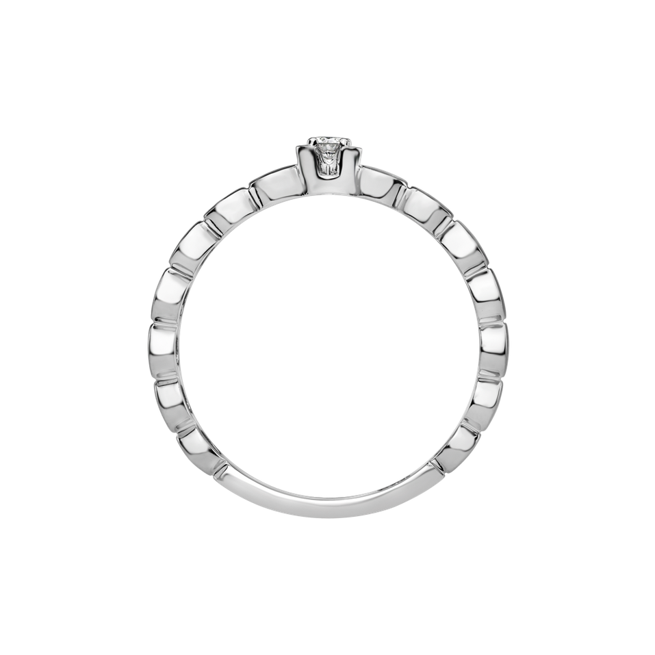 Prsten s diamantem Beloved Dots