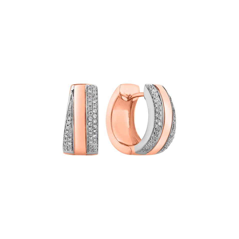 Náušnice s diamanty Sparkling Dew