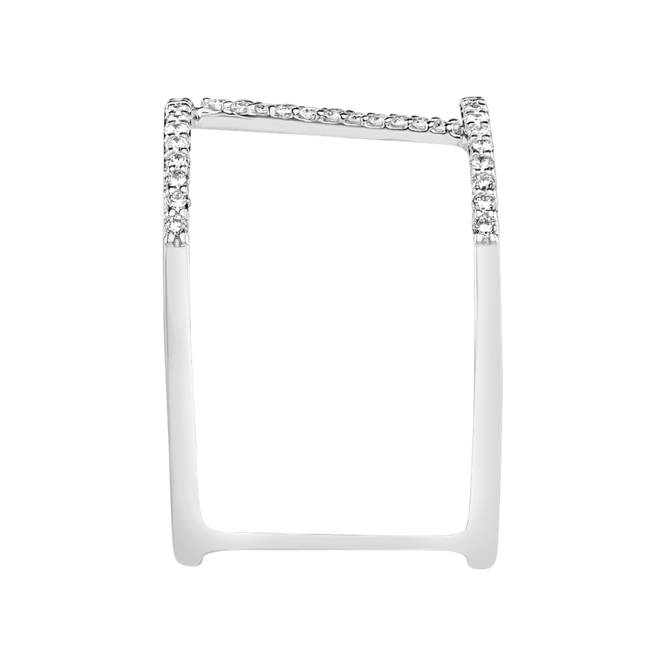 Prsten s diamanty Victory Line