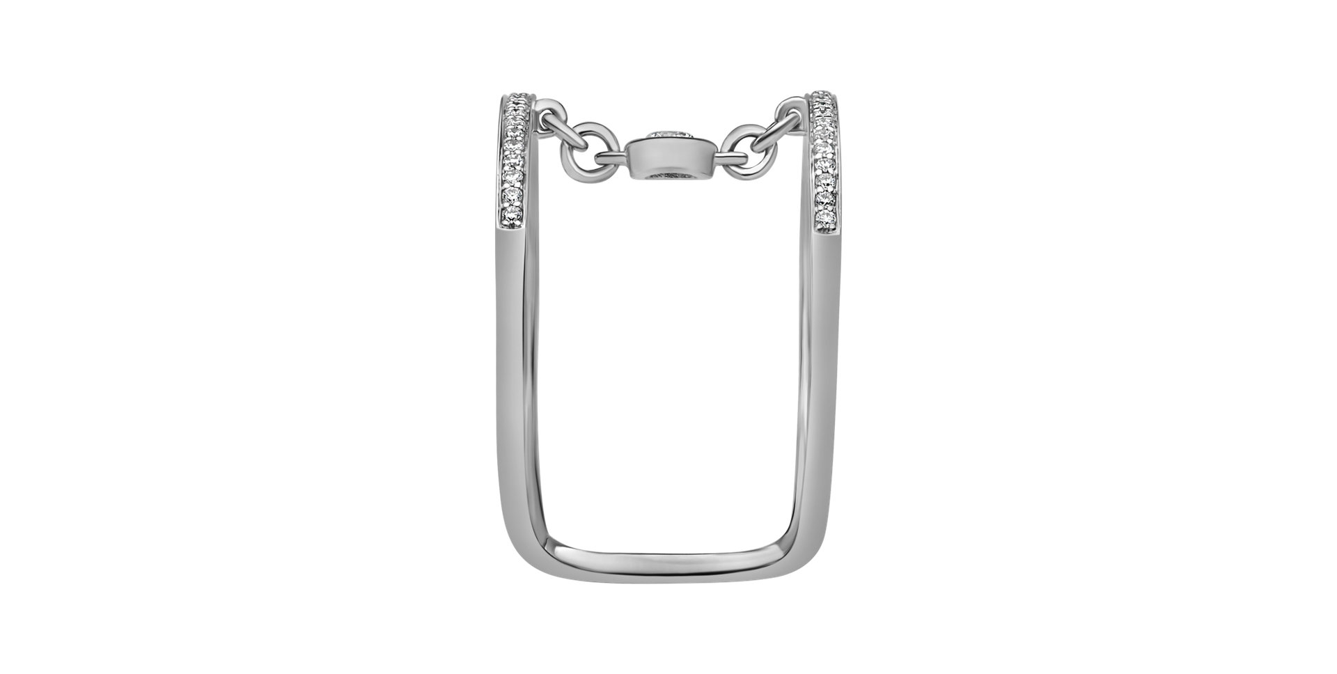 Prsten s diamanty Graceful Lure