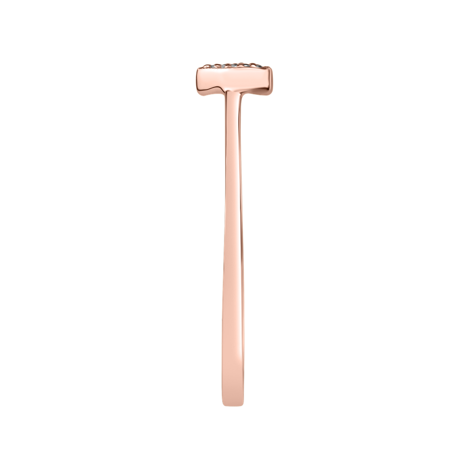 Prsten s diamanty Shiny Heart