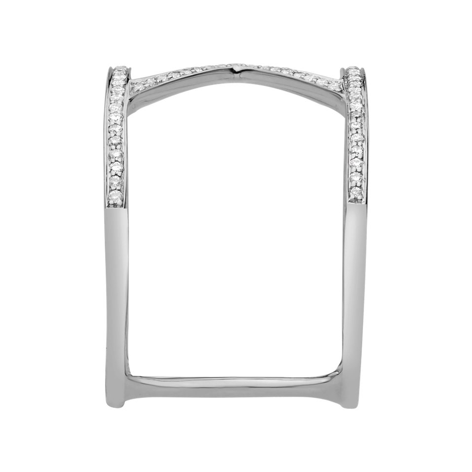 Prsten s diamanty Silent Hymn