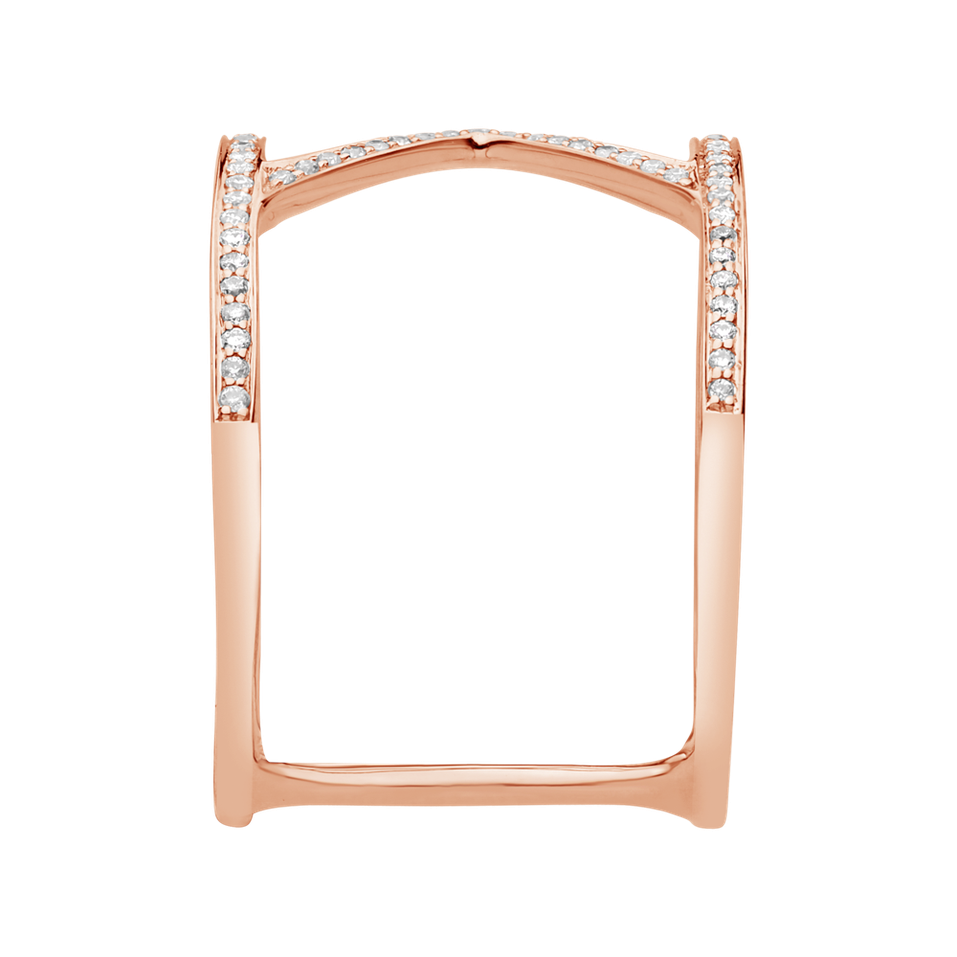 Prsten s diamanty Silent Hymn