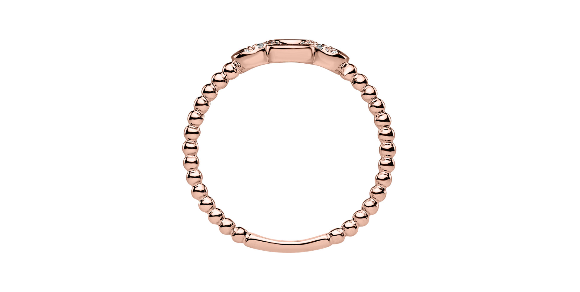 Prsten s diamanty Shiny Petals