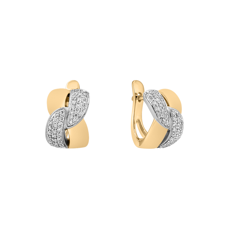 Náušnice s diamanty Orion Treasure