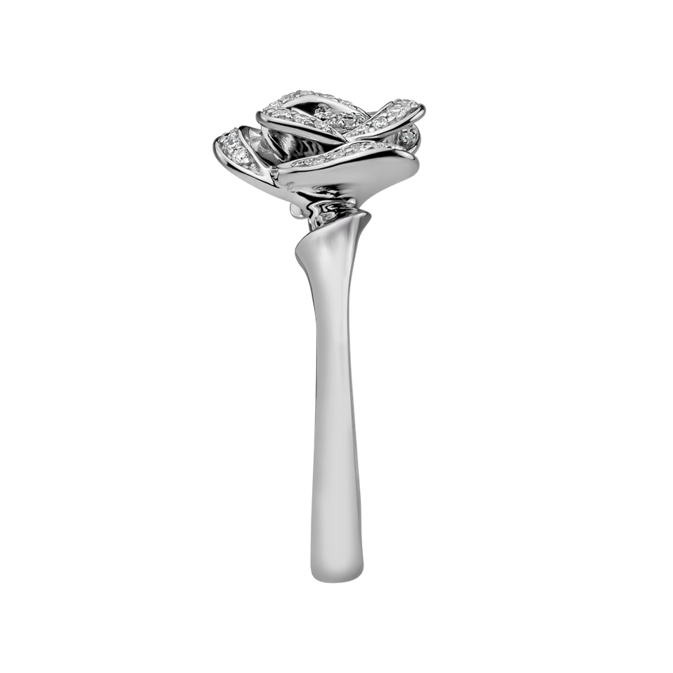 Prsten s diamanty Flower Joy