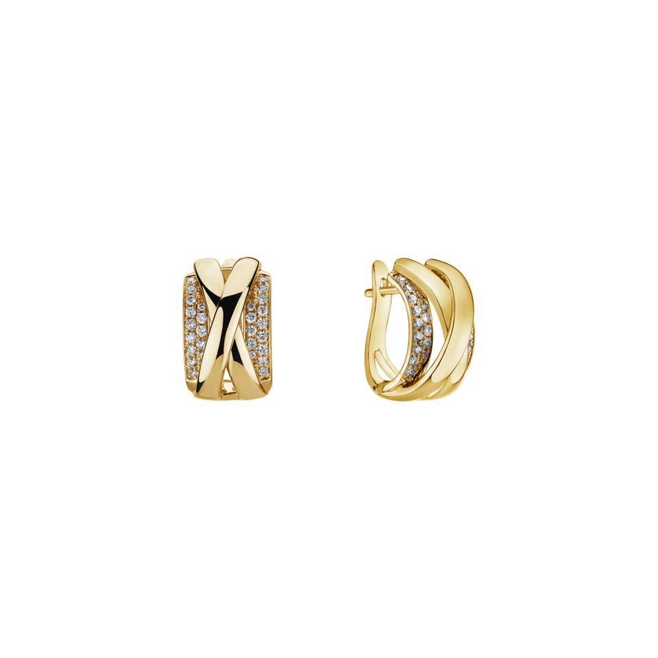 Náušnice s diamanty Galaxy Signature