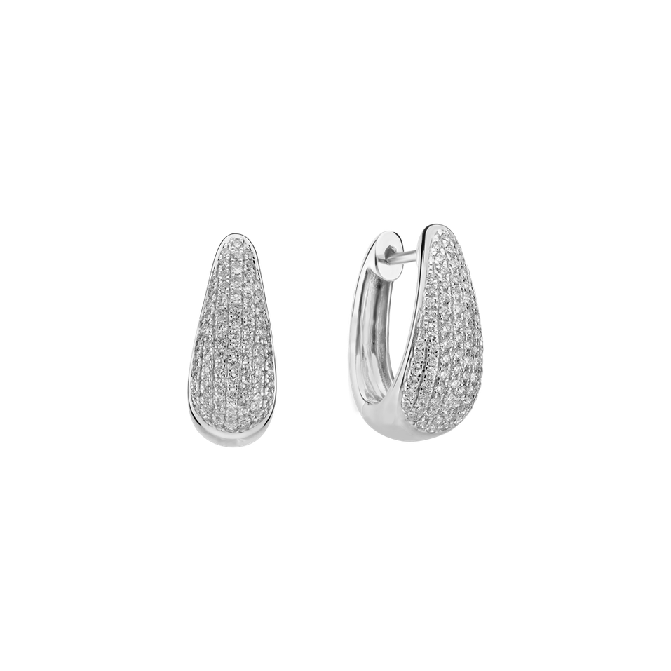 Náušnice s diamanty Charming Gem