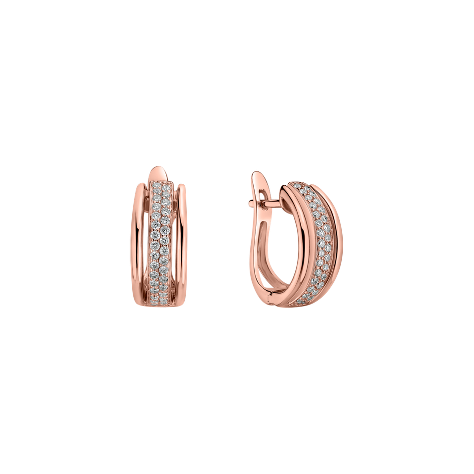 Náušnice s diamanty Daylight Glory