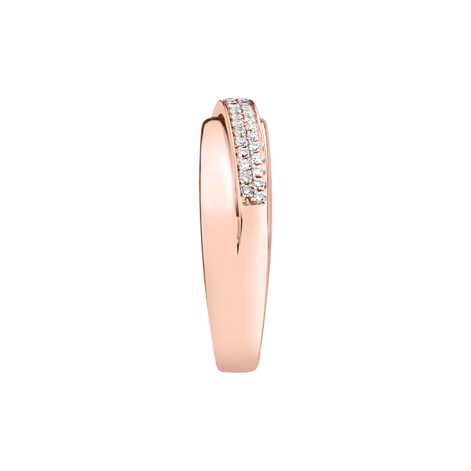 Prsten s diamanty Star Ray