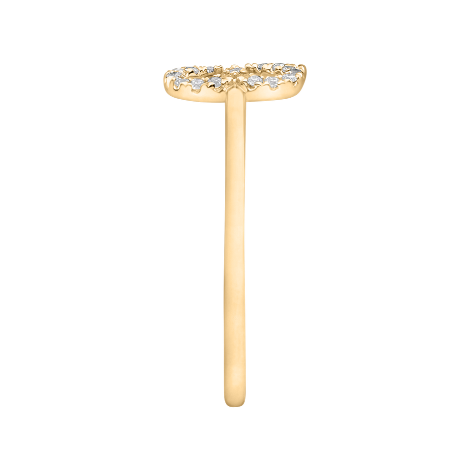 Prsten s diamanty Glamour