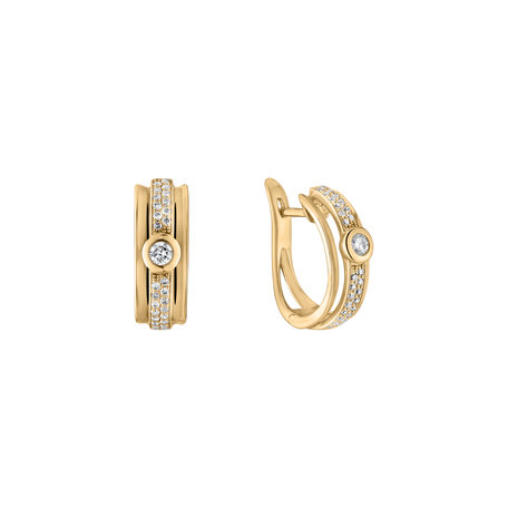 Náušnice s diamanty Fairytale Sparkle