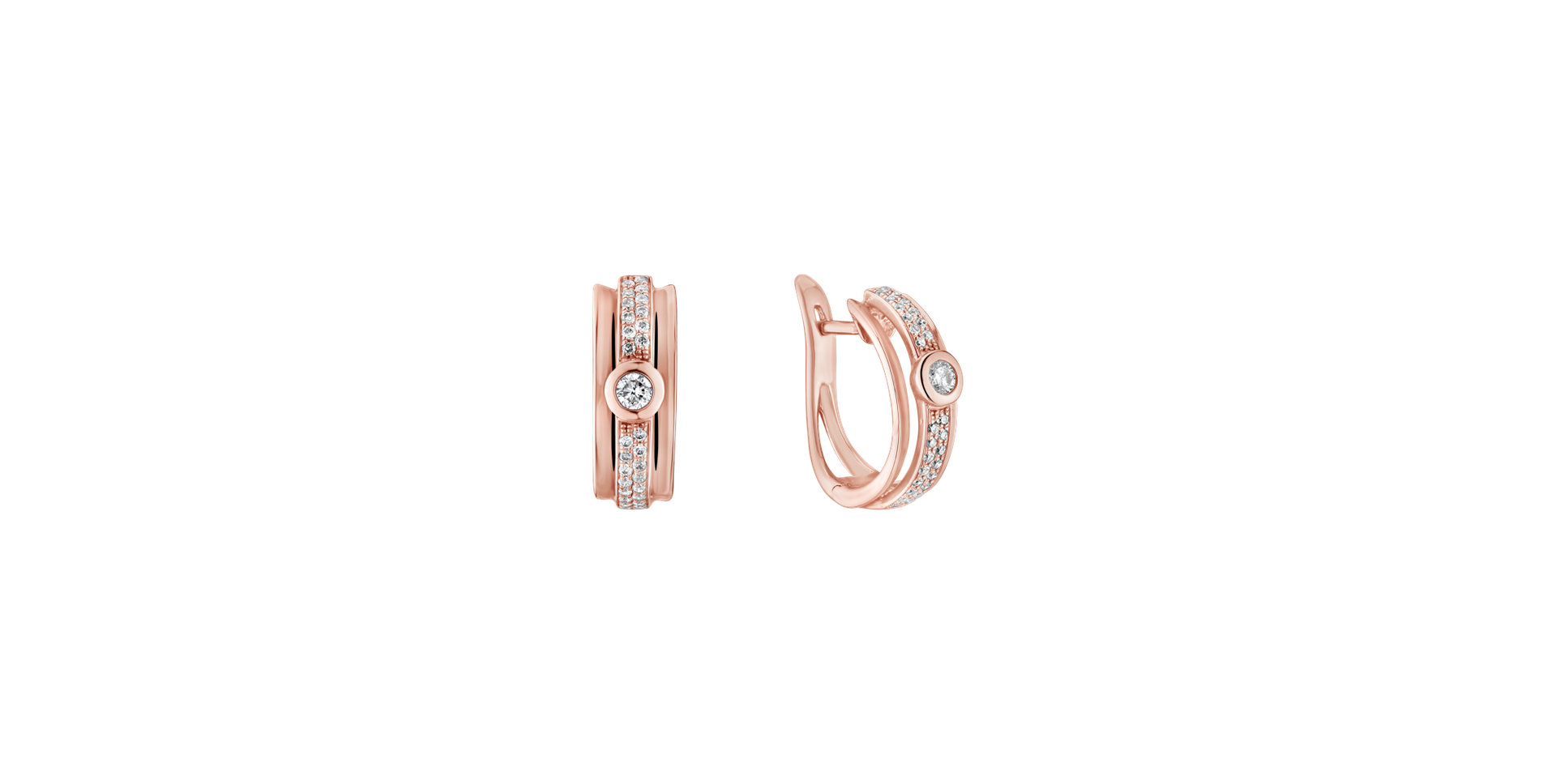 Náušnice s diamanty Fairytale Sparkle