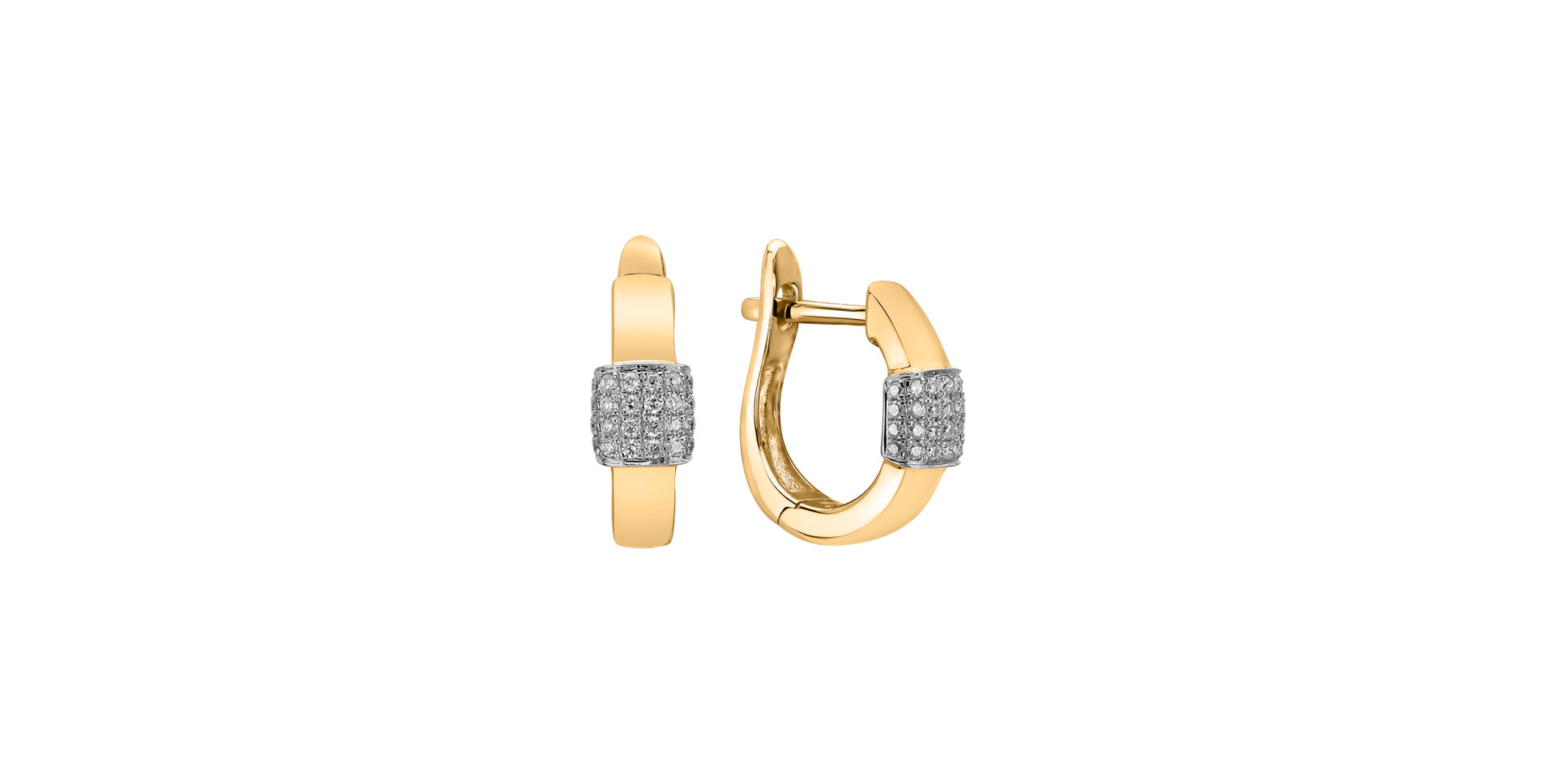 Náušnice s diamanty Miracle Sparkle