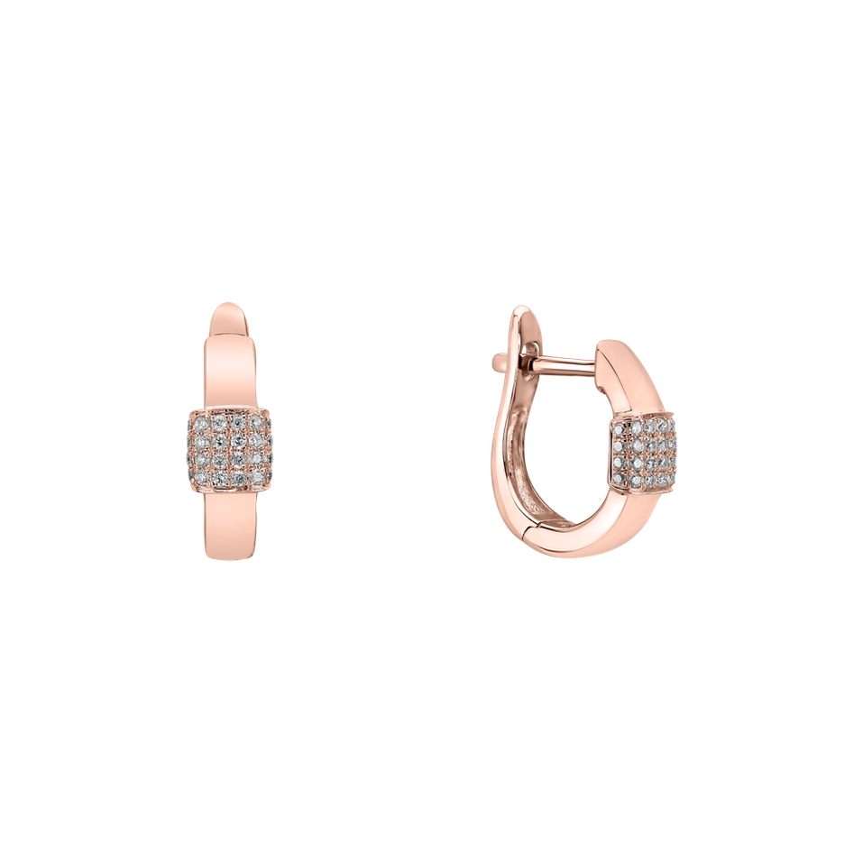 Náušnice s diamanty Miracle Sparkle