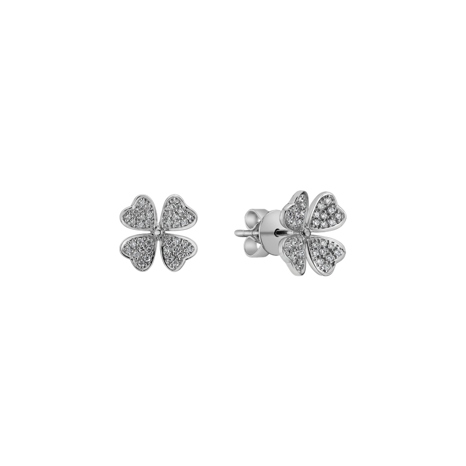 Náušnice s diamanty Lucky Spirit