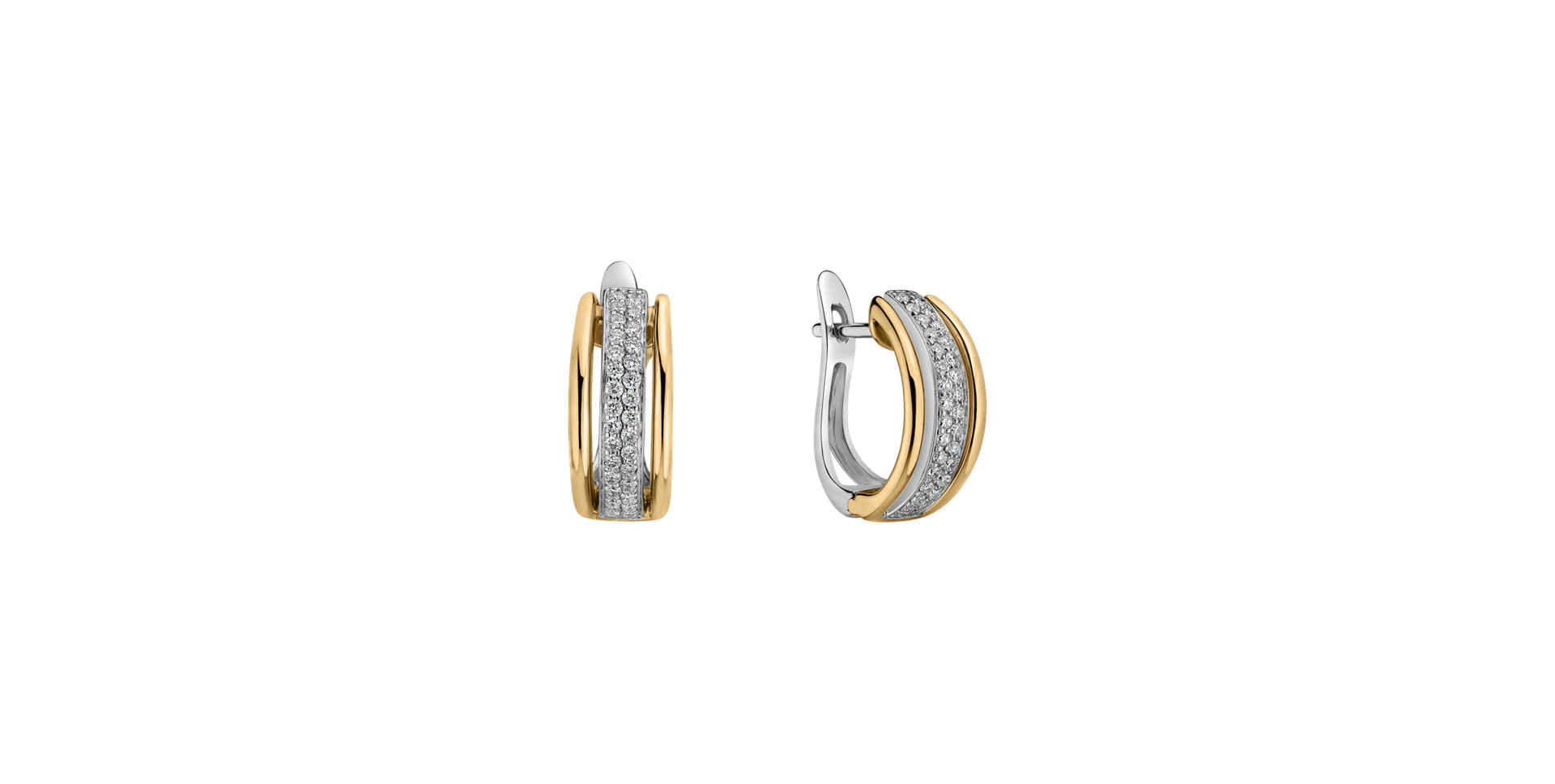 Náušnice s diamanty Daylight Glory