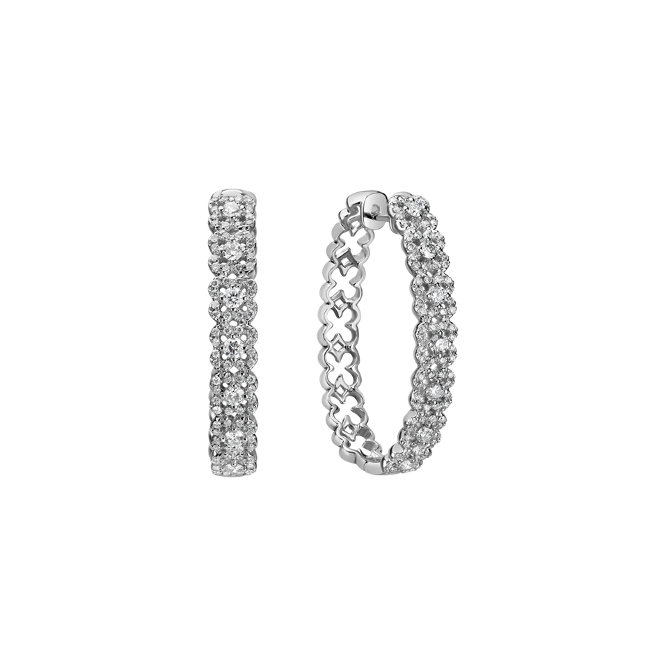 Náušnice s diamanty Charming Passion