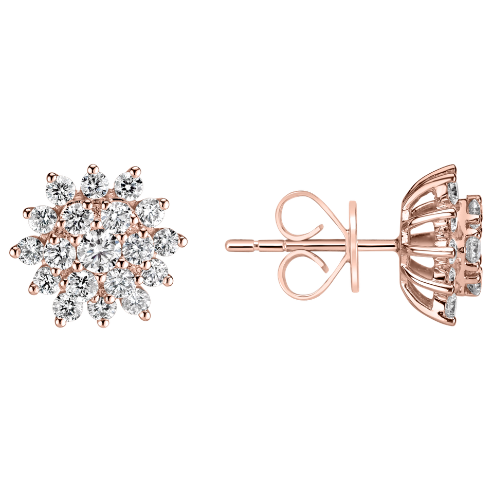 Náušnice s diamanty Evening Sky