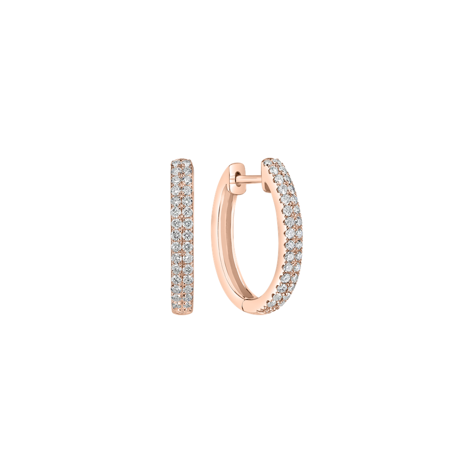 Náušnice s diamanty Seductive Desire