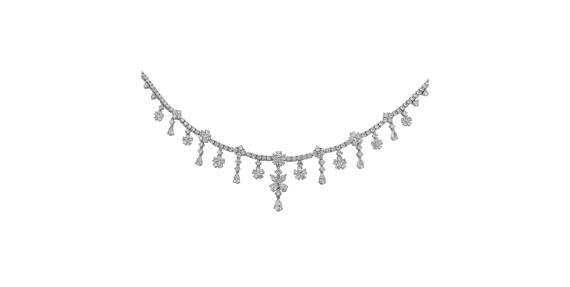 Náhrdelník s diamanty Imposant Magician