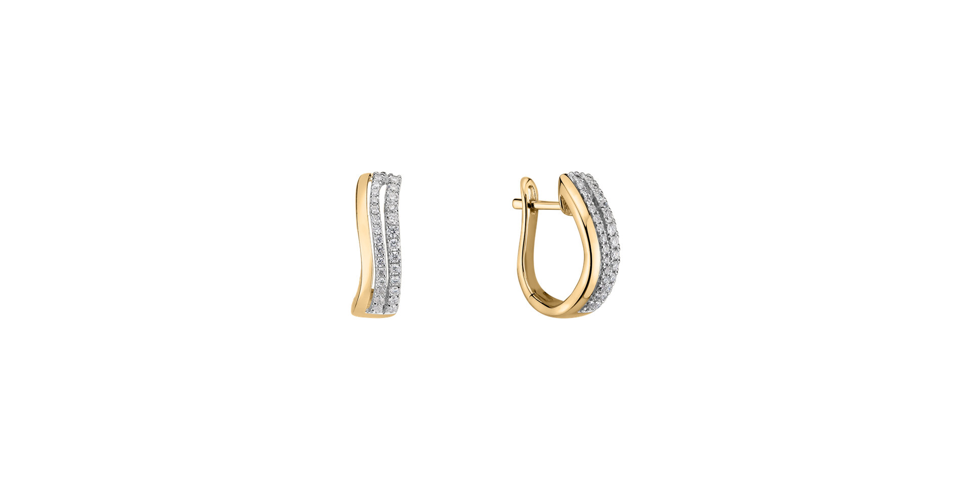 Náušnice s diamanty Always Splendor