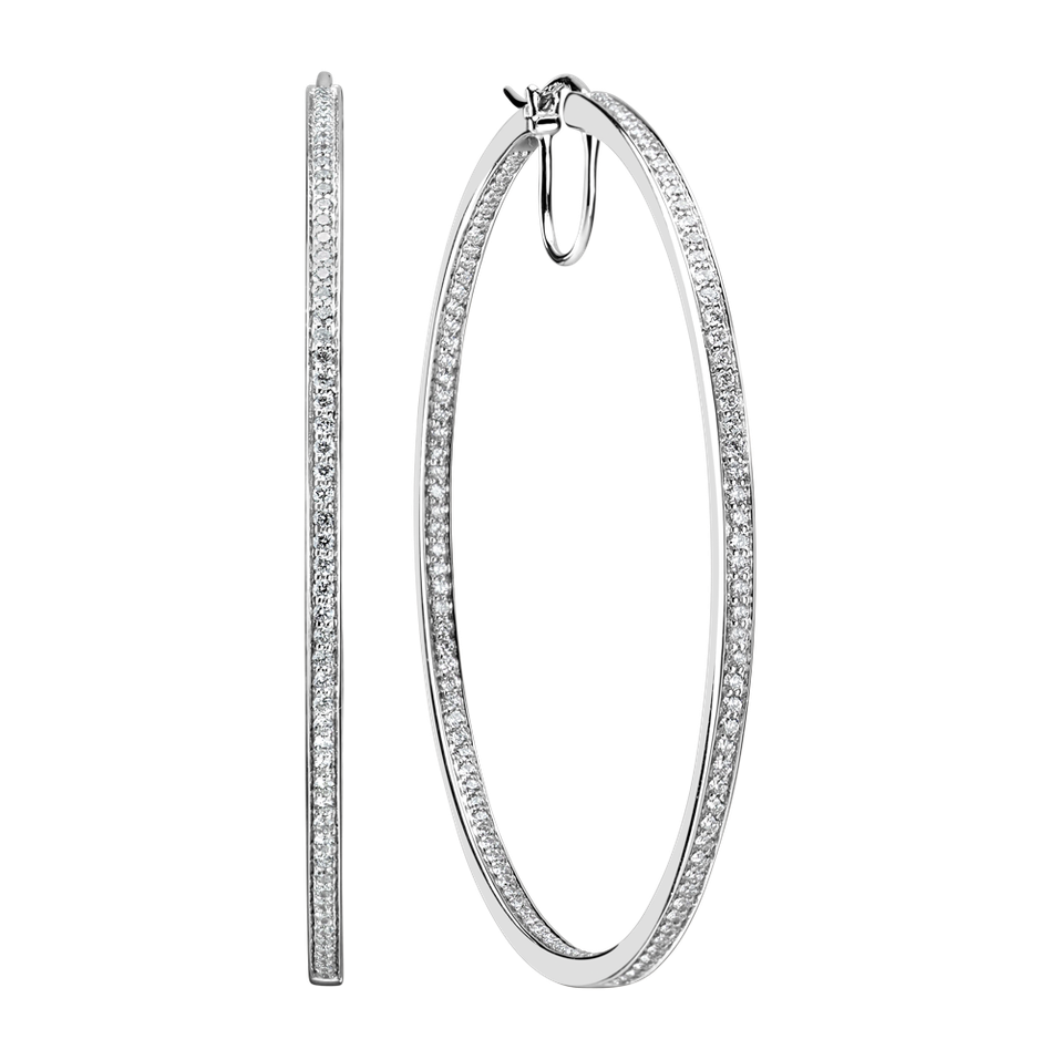 Náušnice s diamanty Tender Touch