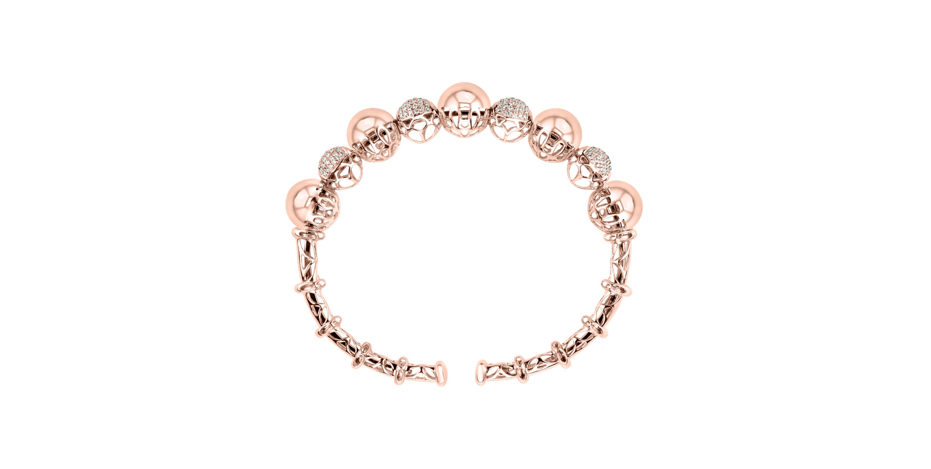 Náramek s diamanty Royal Band