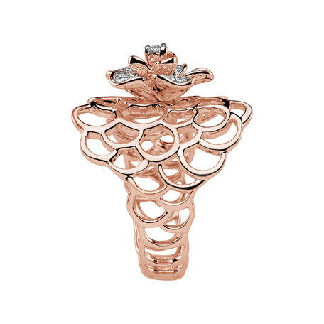 Prsten s diamanty Blooming Beauty