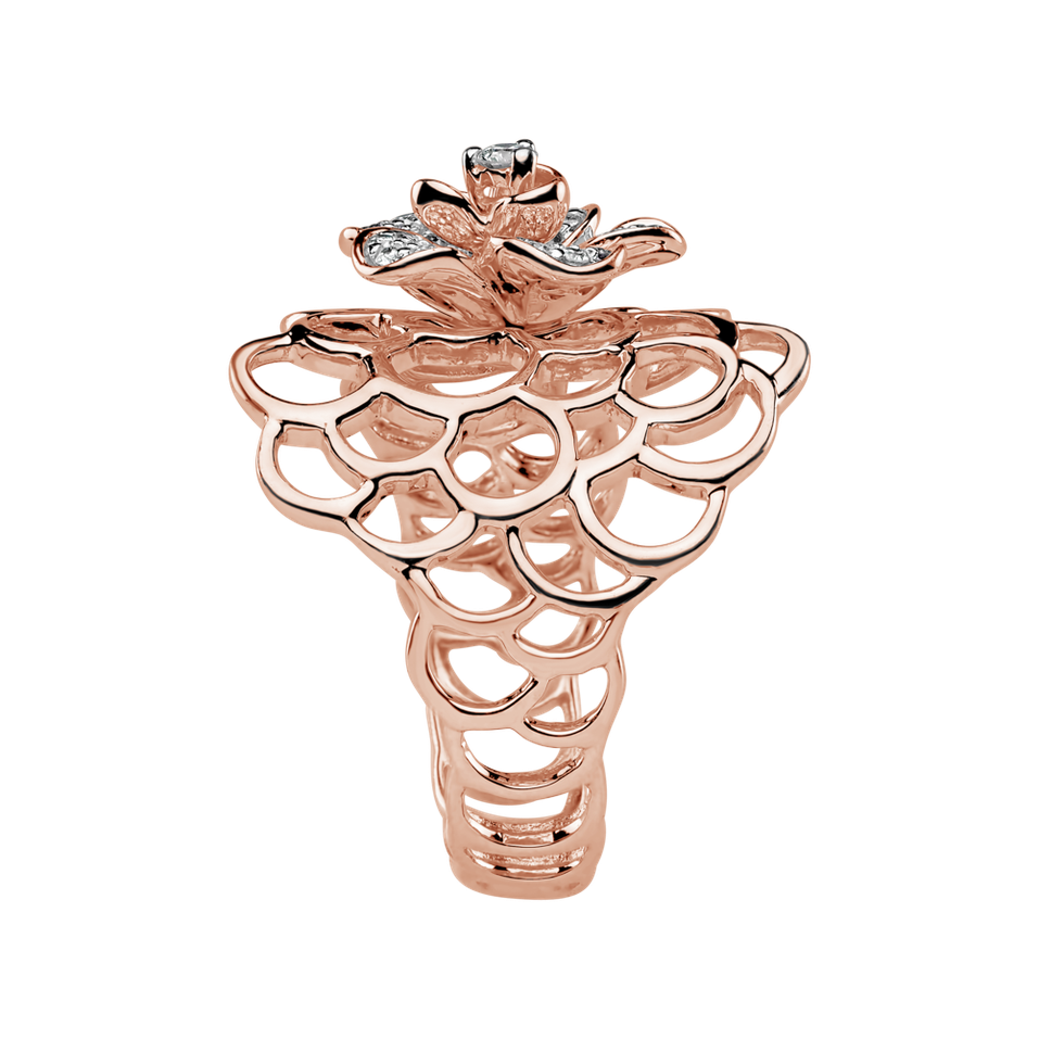 Prsten s diamanty Blooming Beauty