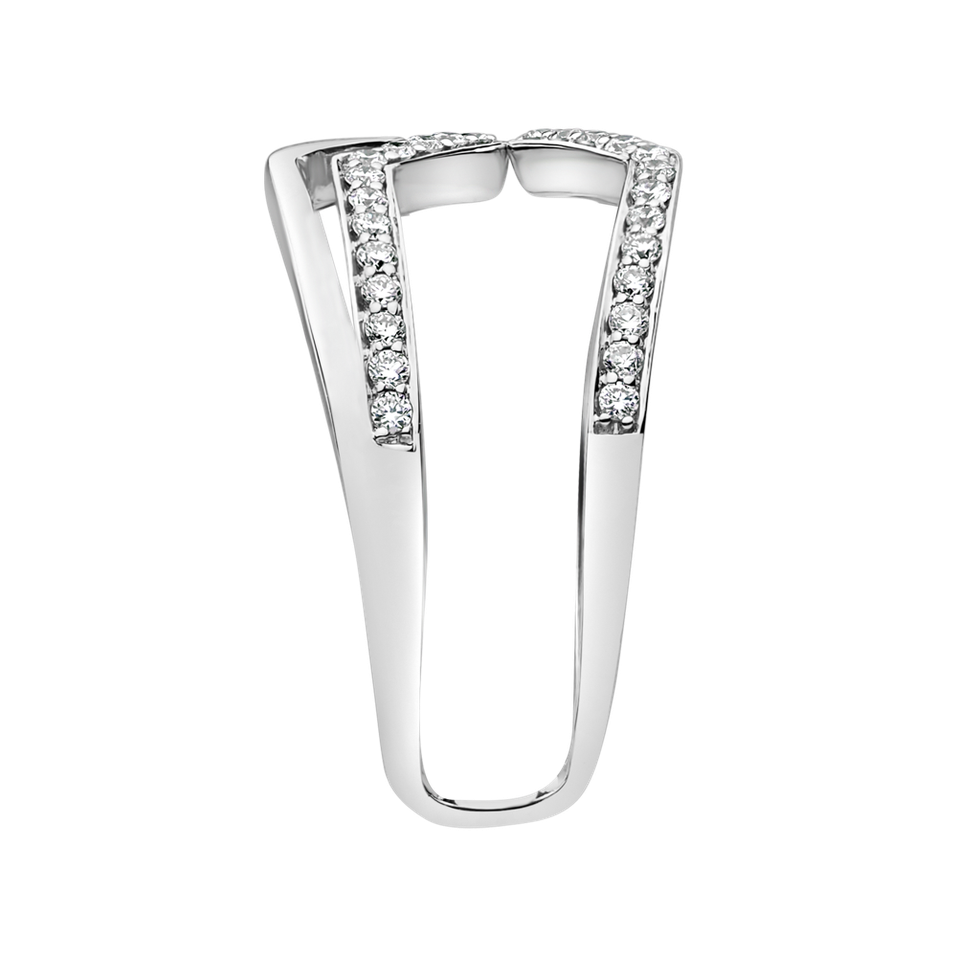 Prsten s diamanty Broken Aura