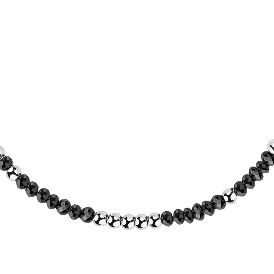 Náramek s černými diamanty Black Eminence