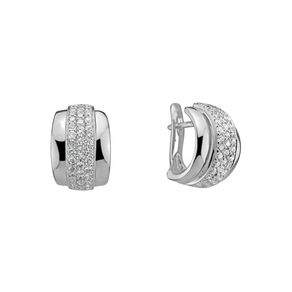 Náušnice s diamanty Vincent