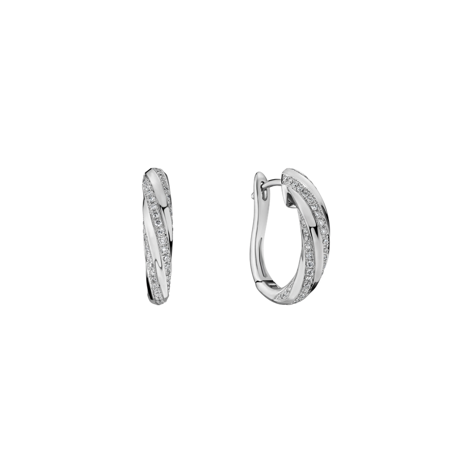 Náušnice s diamanty Tamasin