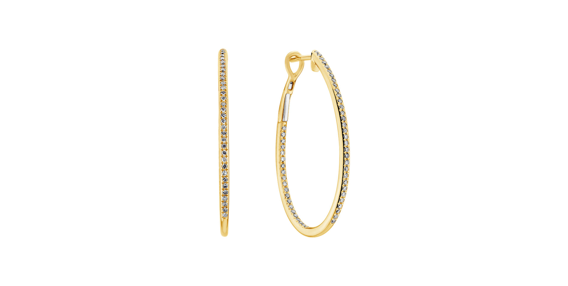 Náušnice s diamanty Elysium Edge