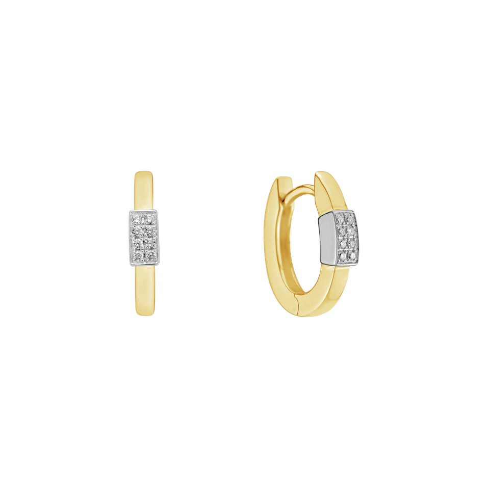 Náušnice s diamanty Albie