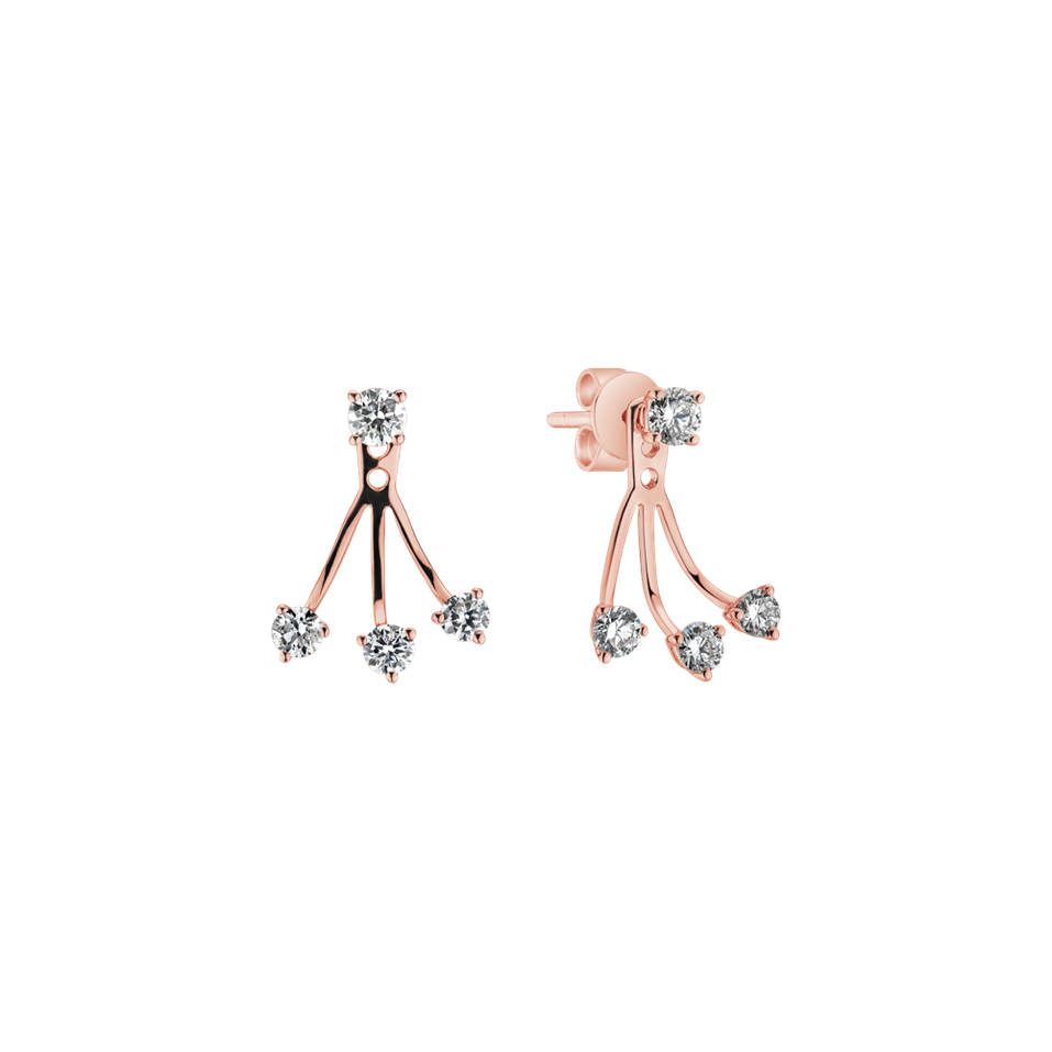 Náušnice s diamanty Eoman