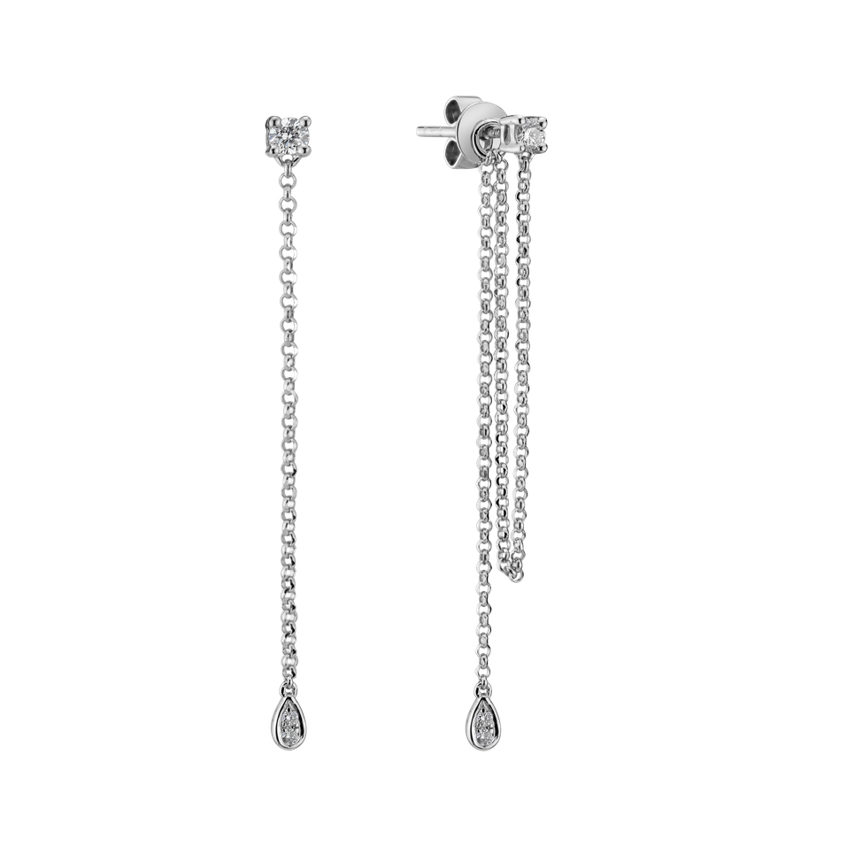 Náušnice s diamanty Splendid Spectrum