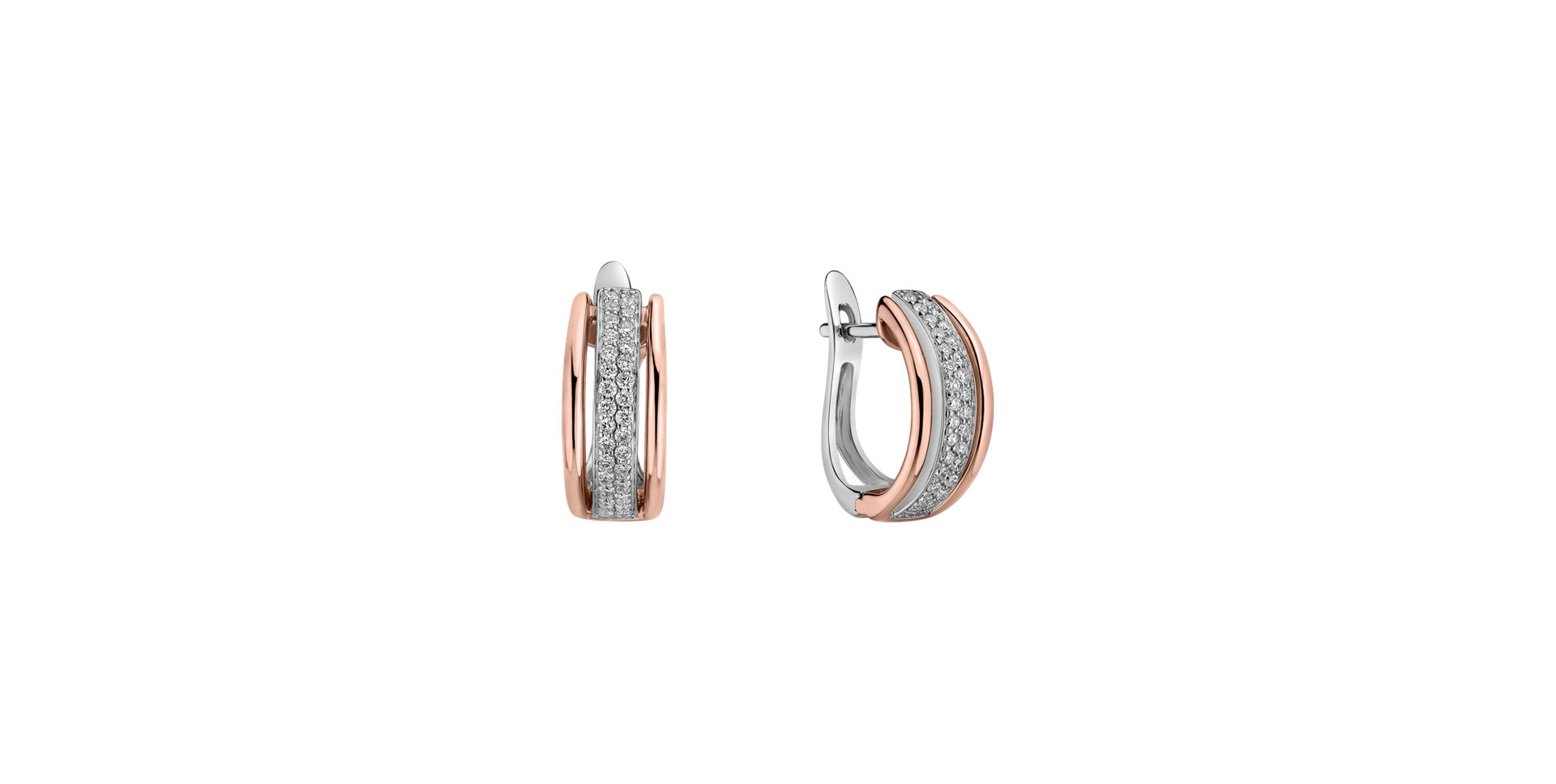 Náušnice s diamanty Daylight Glory