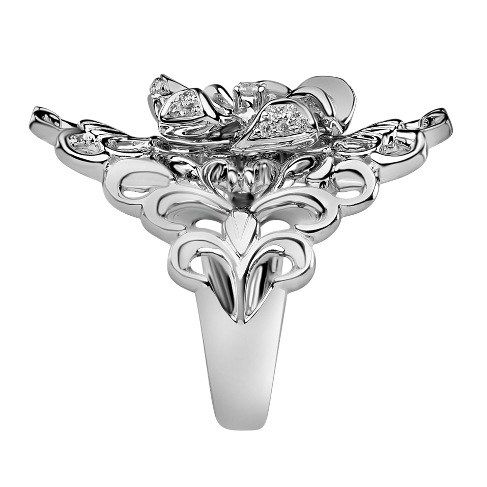 Prsten s diamanty Luxury Garden