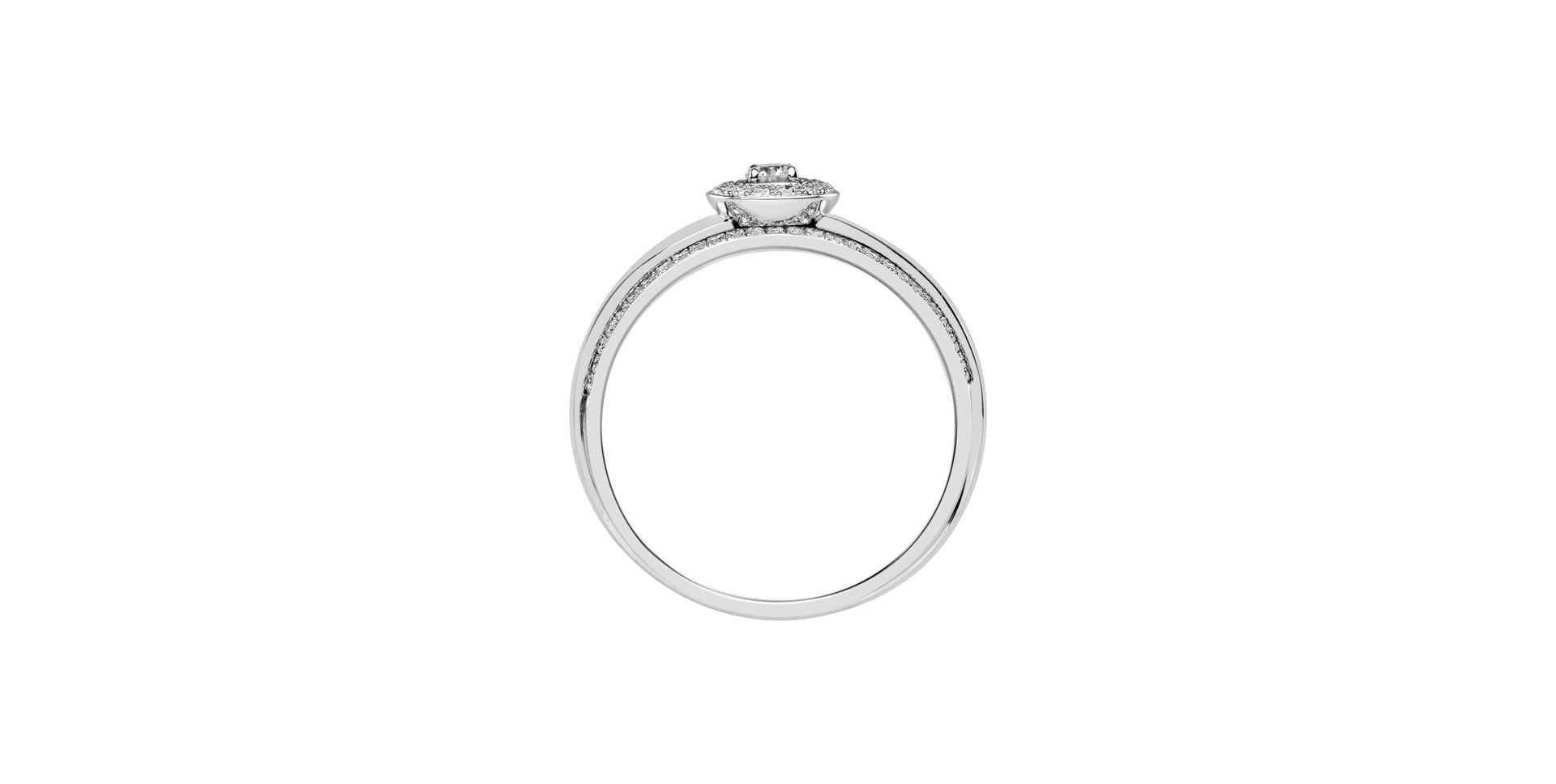 Prsten s diamanty Giovanna