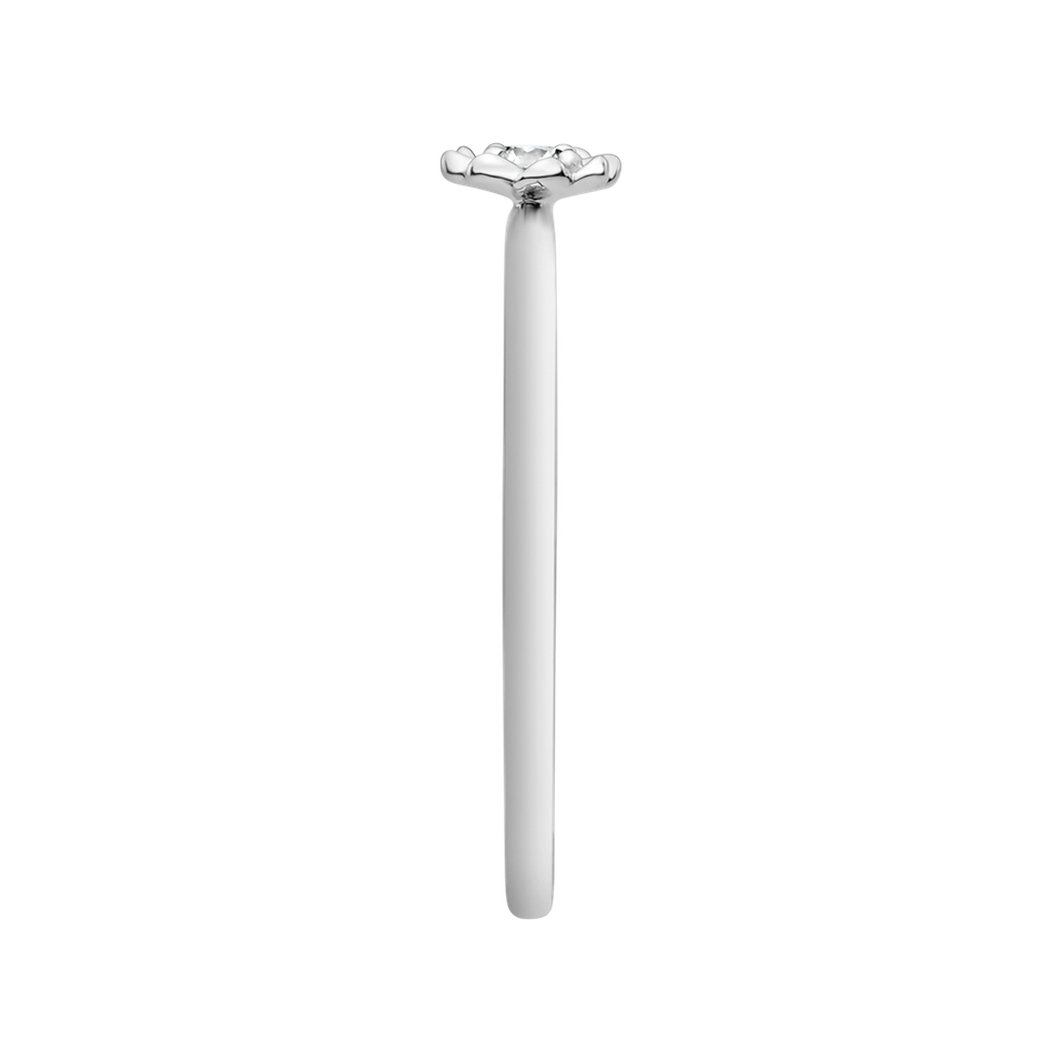 Prsten s diamantem Gorgeous Flower